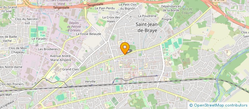 localisation de l'entreprise LE FIGUIER à SAINT-JEAN-DE-BRAYE