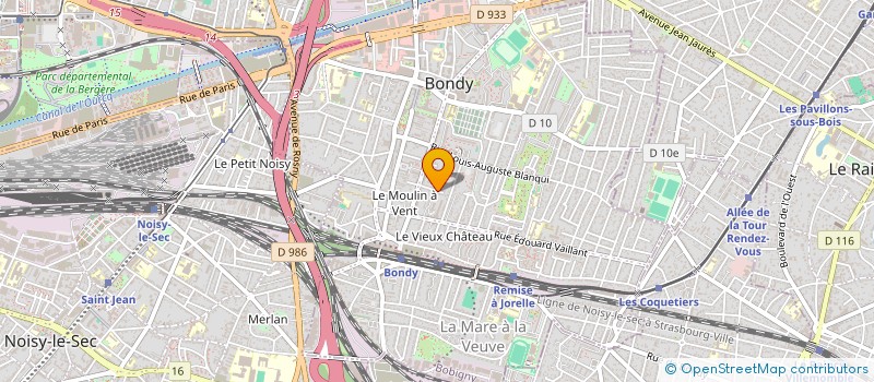 localisation de l'entreprise LE FIGUIG  BONDY