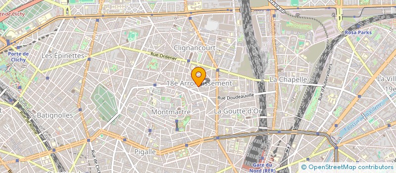 localisation de l'entreprise LE FIL à PARIS
