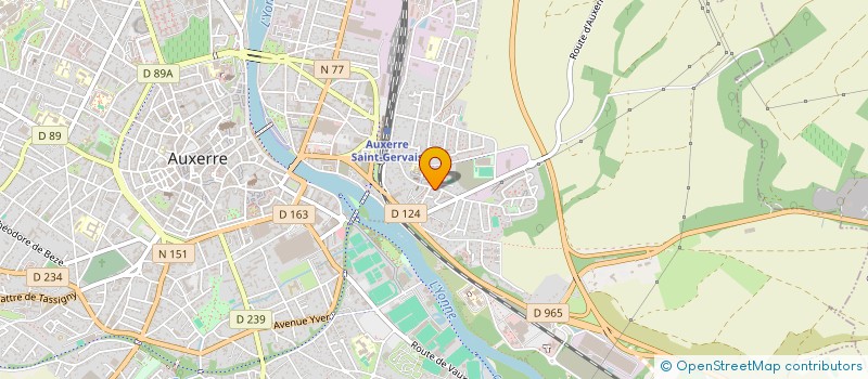 localisation de l'entreprise LE FIL à AUXERRE