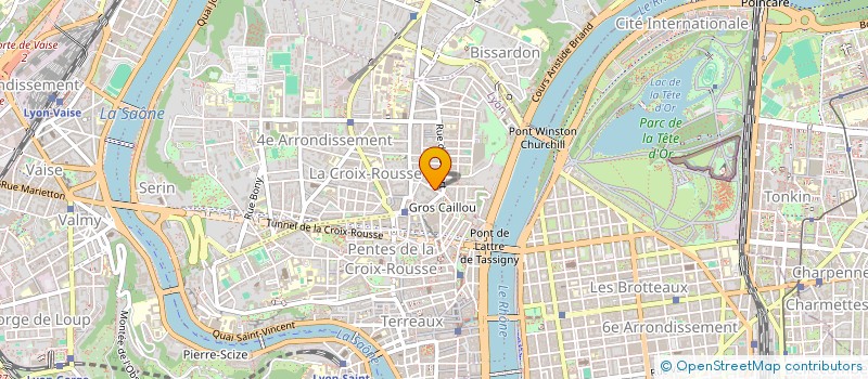 localisation de l'entreprise LE FIL  LYON