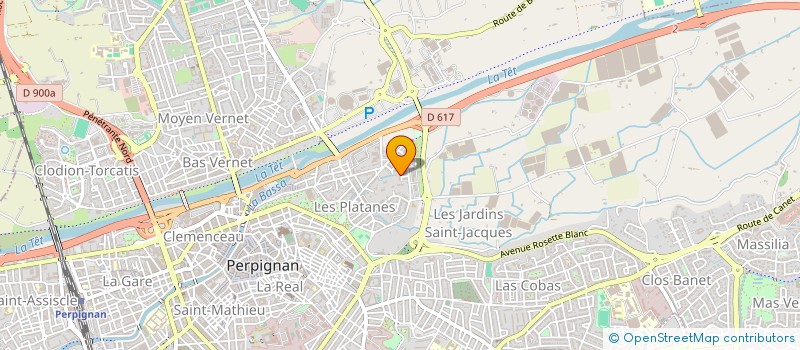 localisation de l'entreprise LE FIL A METISSER à PERPIGNAN