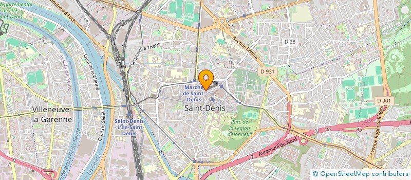 localisation de l'entreprise LE FIL A PLOMB à SAINT-DENIS