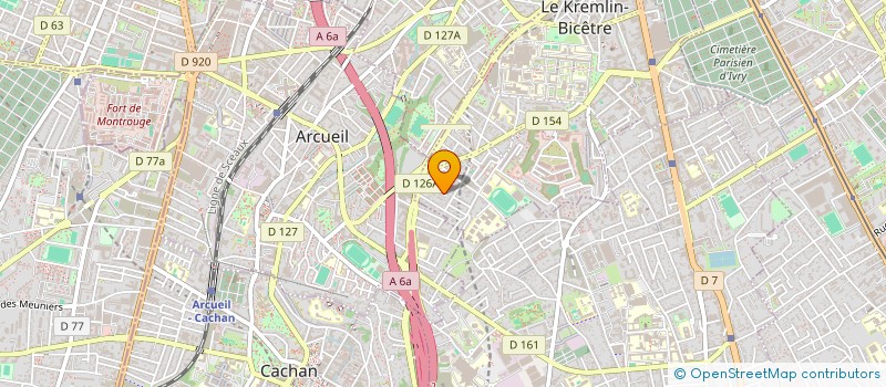 localisation de l'entreprise LE FIL A PLOMB  LE KREMLIN-BICETRE