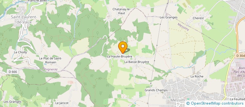 localisation de l'entreprise LE FIL A PLOMB à MESSIMY