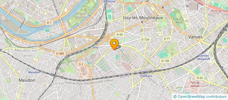localisation de l'entreprise LE FIL A PLOMB à ISSY-LES-MOULINEAUX