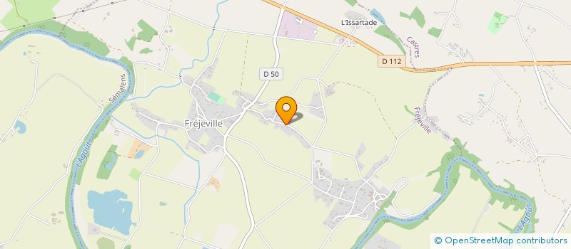 localisation de l'entreprise LE FIL AMALRIC à FREJEVILLE