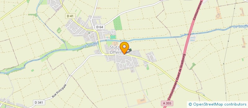 localisation de l'entreprise LE FIL AMANT  STUTZHEIM-OFFENHEIM