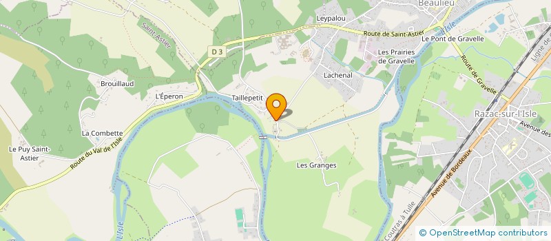 localisation de l'entreprise LE FIL ART ET GRAND AGE à ANNESSE-ET-BEAULIEU