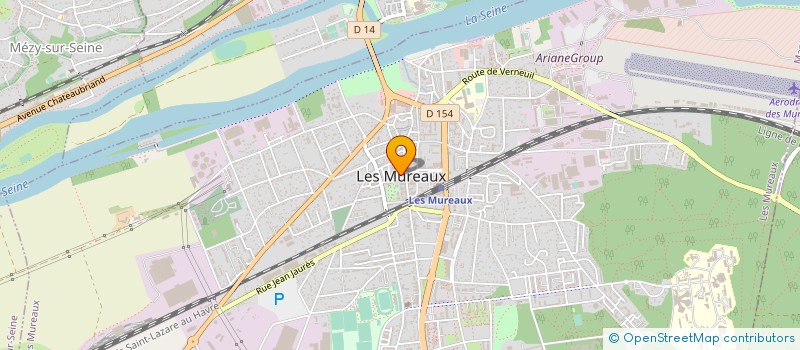 localisation de l'entreprise LE FIL D'ARIANE à LES MUREAUX