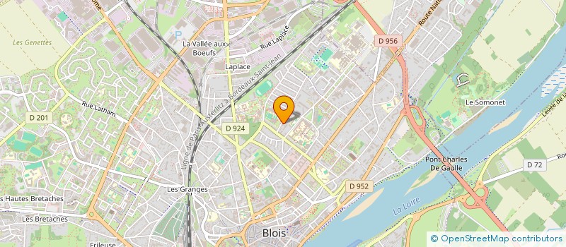 localisation de l'entreprise LE FIL D'OLYMPE  BLOIS