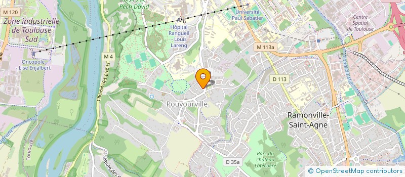 localisation de l'entreprise LE FIL D'OR à TOULOUSE