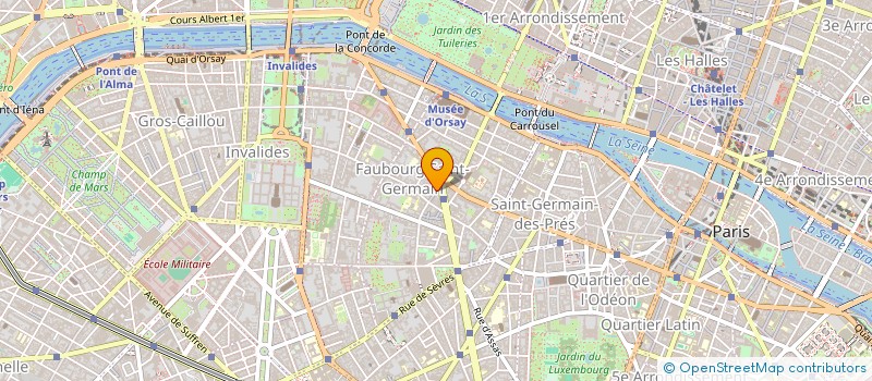 localisation de l'entreprise LE FIL D'OR  PARIS