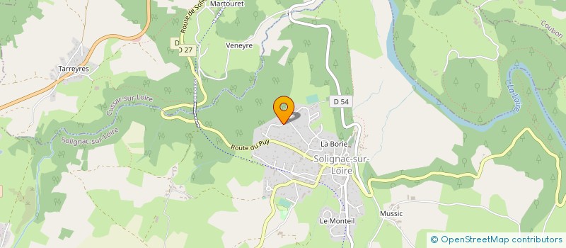 localisation de l'entreprise LE FIL DE LA BORNE à BAINS