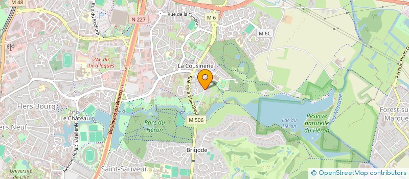 localisation de l'entreprise LE FIL DE SOI à VILLENEUVE-D'ASCQ