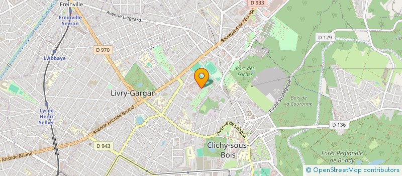 localisation de l'entreprise LE FIL DE SOI - YOGA ET CREATIVITE  LIVRY-GARGAN