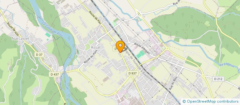 localisation de l'entreprise LE FIL DES SAISONS  MEILLON