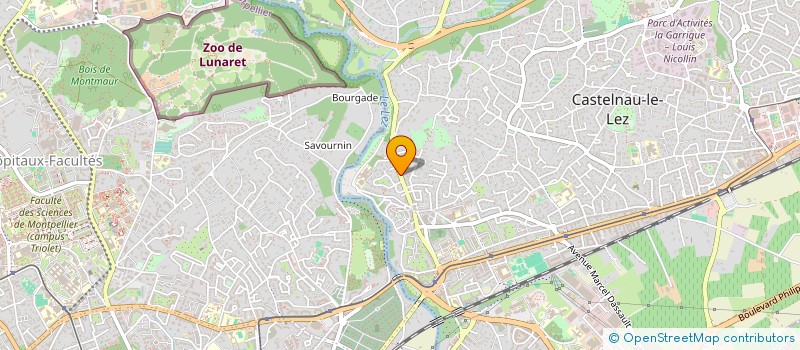 localisation de l'entreprise LE FIL MUSICAL à CASTELNAU-LE-LEZ