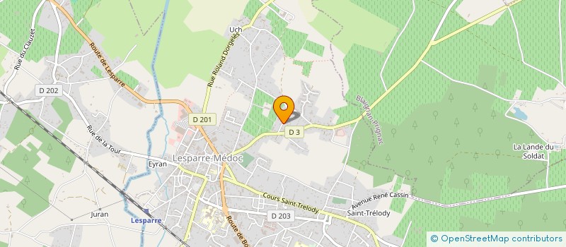 localisation de l'entreprise LE FIL ROUGE DU MEDOC à LESPARRE-MEDOC