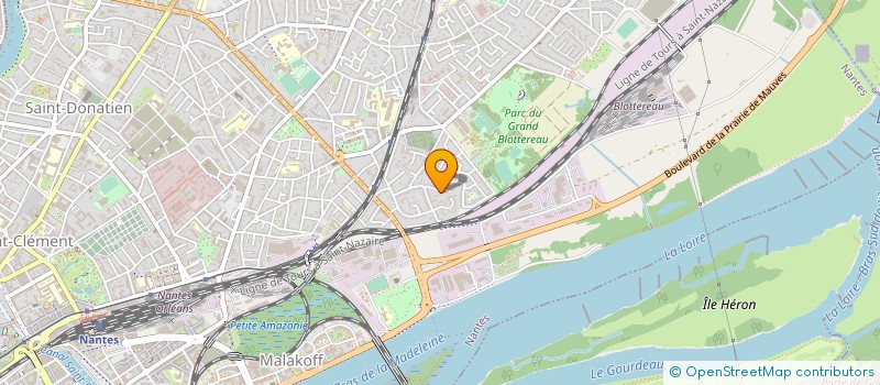 localisation de l'entreprise LE FIL ROUGE EVENEMENTS à NANTES