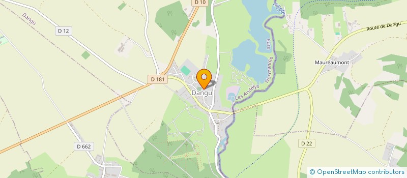 localisation de l'entreprise LE FIL VERT à DANGU