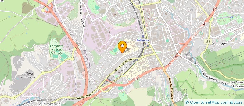 localisation de l'entreprise LE FILAO LELA  SAINT-ETIENNE