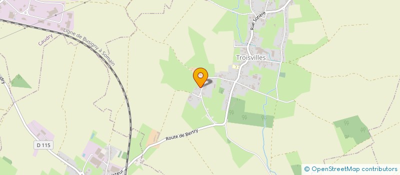 localisation de l'entreprise LE FILET D'OR  TROISVILLES