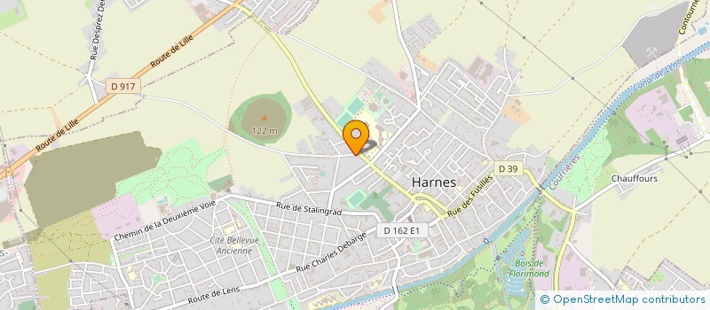 localisation de l'entreprise LE FILET MIGNON à HARNES
