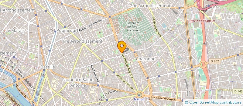 localisation de l'entreprise LE FILM A RETORDRE  PARIS