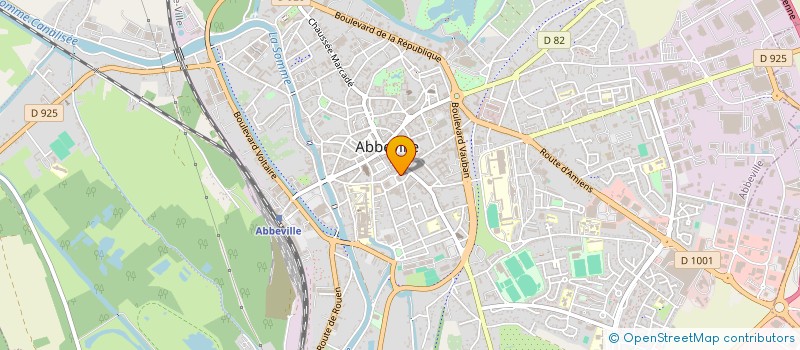 localisation de l'entreprise LE FILMOIR à ABBEVILLE
