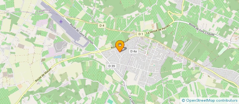 localisation de l'entreprise LE FILS A JO  PERNES-LES-FONTAINES