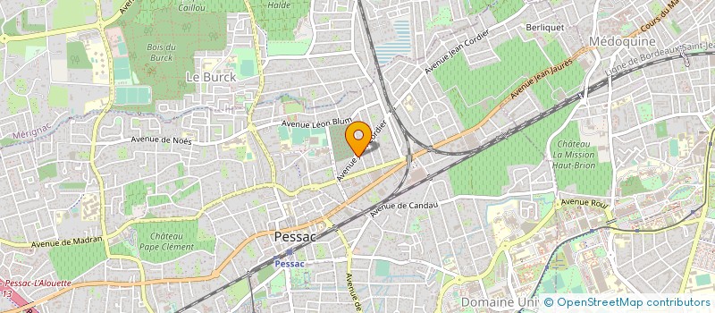 localisation de l'entreprise LE FILS DES ARTISANS à PESSAC