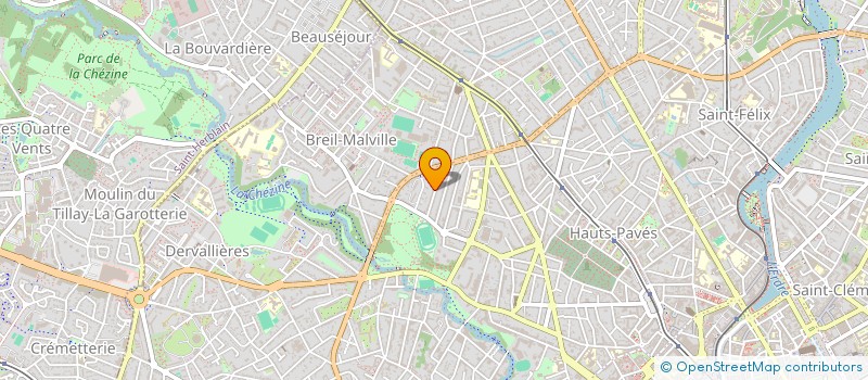 localisation de l'entreprise LE FILTRE A SONS  NANTES