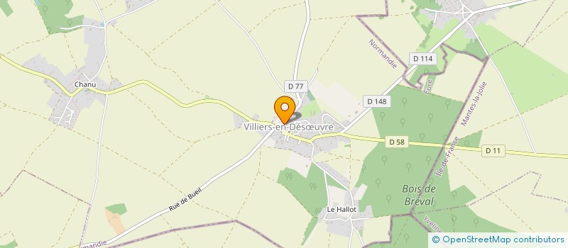 localisation de l'entreprise LE FIN  FERMIER  VILLIERS-EN-DESUVRE