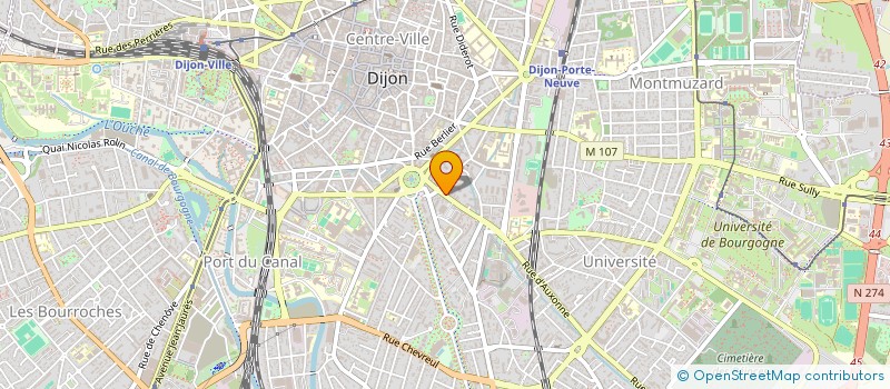 localisation de l'entreprise LE FINE FOURCHETTE à DIJON
