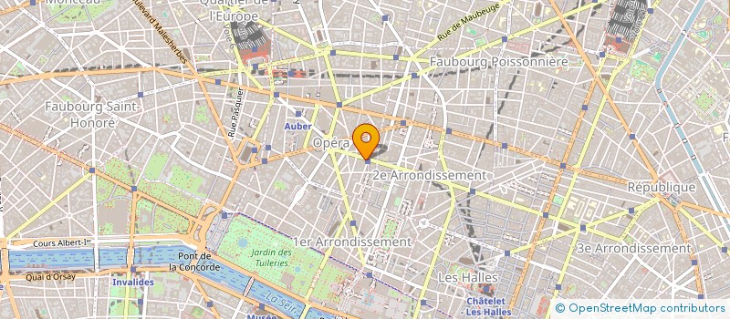 localisation de l'entreprise LE FIRMAMENT à PARIS