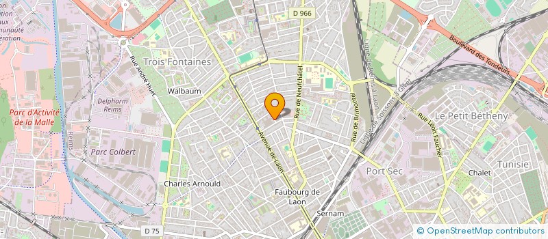 localisation de l'entreprise LE FIRMAMENT  REIMS