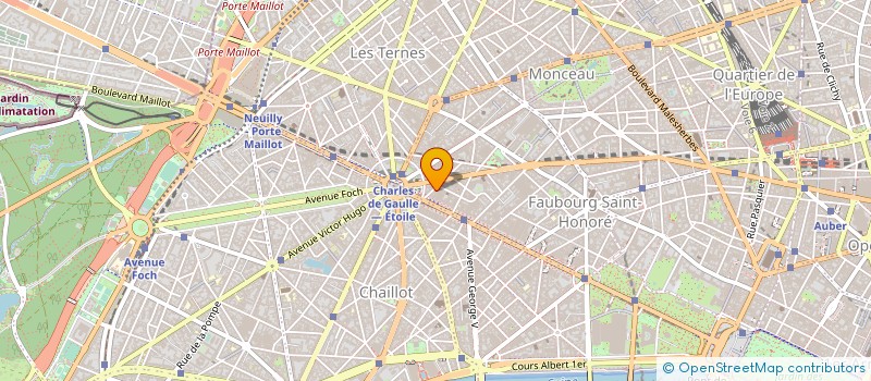 localisation de l'entreprise LE FIRST ONE à PARIS