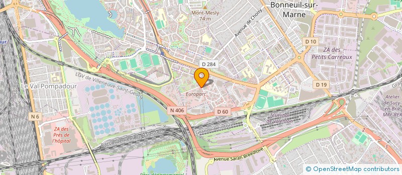 localisation de l'entreprise LE FIVE COLOMIERS  CRETEIL