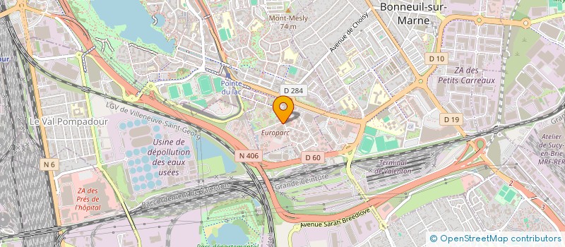 localisation de l'entreprise LE FIVE TOULOUSE  CRETEIL