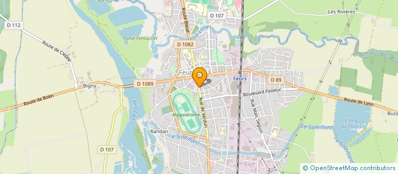 localisation de l'entreprise LE FLAGRANT DELIT  FEURS