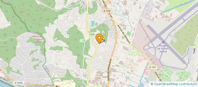 localisation de l'entreprise LE FLAMANT FUN à HYERES