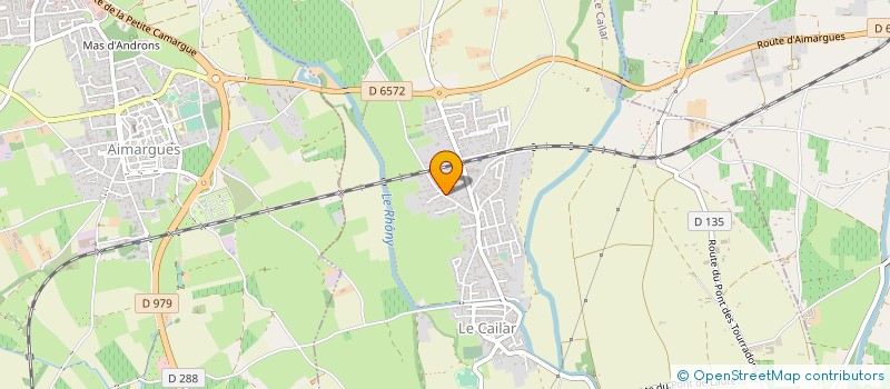 localisation de l'entreprise LE FLAMANT ROSE  LE CAILAR