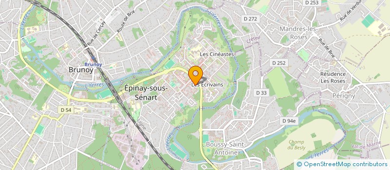 localisation de l'entreprise LE FLAMBEAU VOYAGEUR à EPINAY-SOUS-SENART