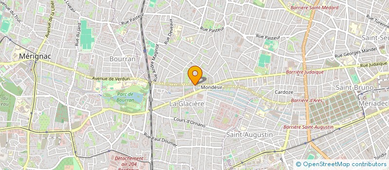 localisation de l'entreprise LE FLAMBOYANT à MERIGNAC