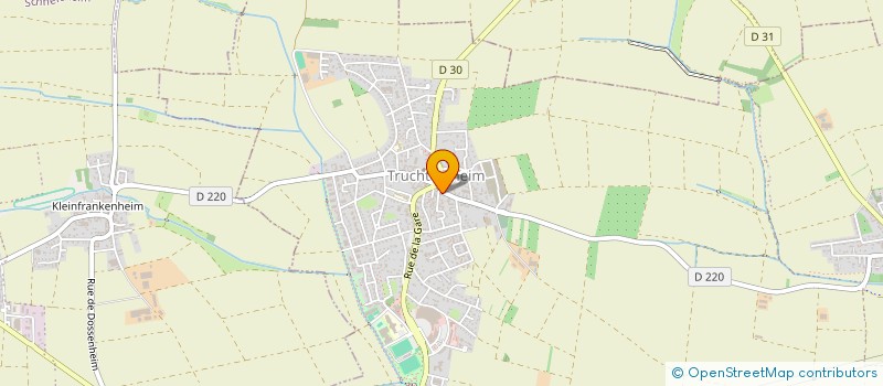 localisation de l'entreprise LE FLAMMEN'TRUCH  TRUCHTERSHEIM