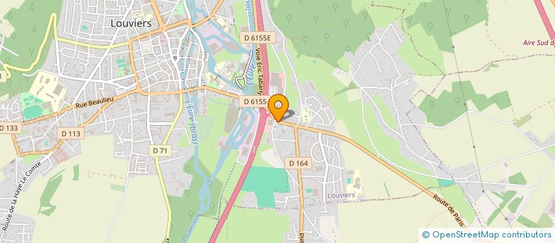 localisation de l'entreprise LE FLAN DE MAISON HERON à LOUVIERS