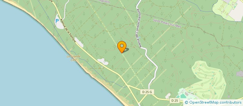 localisation de l'entreprise LE FLANDRE  SAINT-PALAIS-SUR-MER