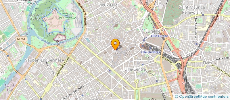 localisation de l'entreprise LE FLASH DU NORD à LILLE