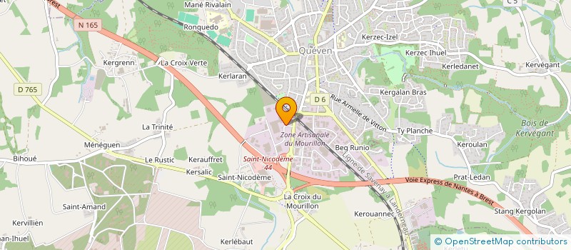 localisation de l'entreprise LE FLECHER  GUIDEL